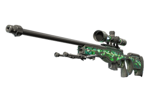 AWP | Зелёная энергия (Закалённое в боях)